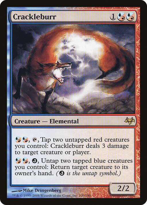 Crackleburr (EVE-100) [Eventide] MTG Single Wizards of the Coast