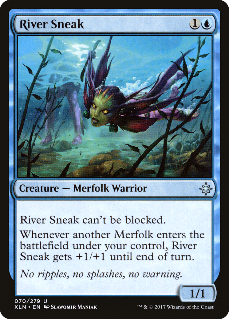 River Sneak (XLN-070) [Ixalan] Foil MTG Single Wizards of the Coast