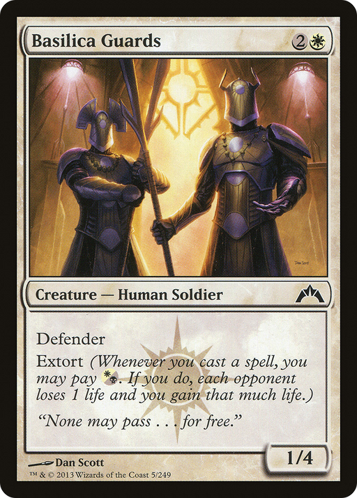 Basilica Guards (GTC-005) [Gatecrash] MTG Single Wizards of the Coast