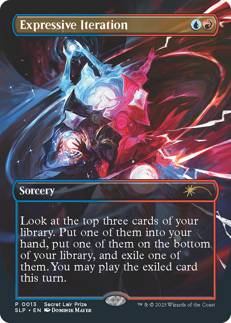 Expressive Iteration (SLP-013) [Secret Lair] Showdown MTG Single Wizards of the Coast