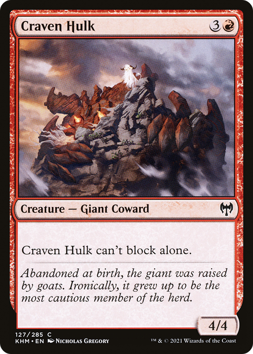 Craven Hulk (KHM-127) [Kaldheim] MTG Single Wizards of the Coast