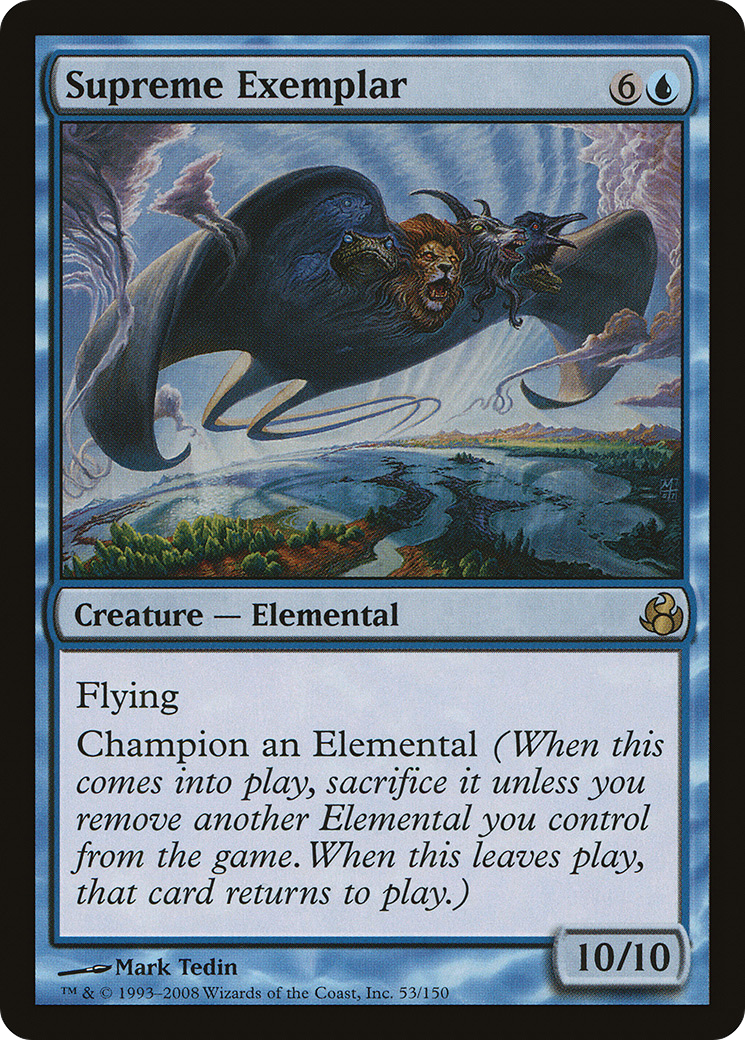 Supreme Exemplar (MOR-053) [Morningtide] MTG Single Wizards of the Coast