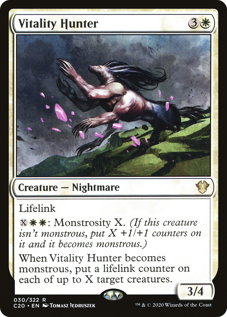 Vitality Hunter (C20-030) [Commander 2020] MTG Single Wizards of the Coast