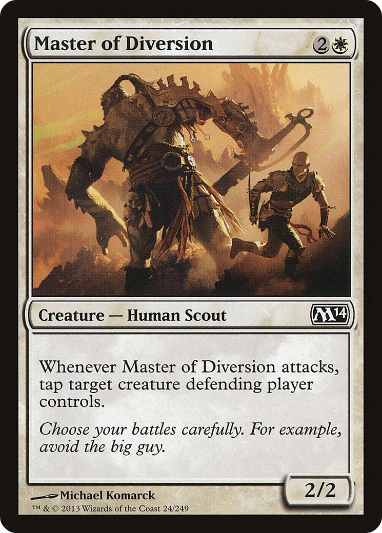 Master of Diversion [Magic 2014] MTG Single Magic: The Gathering