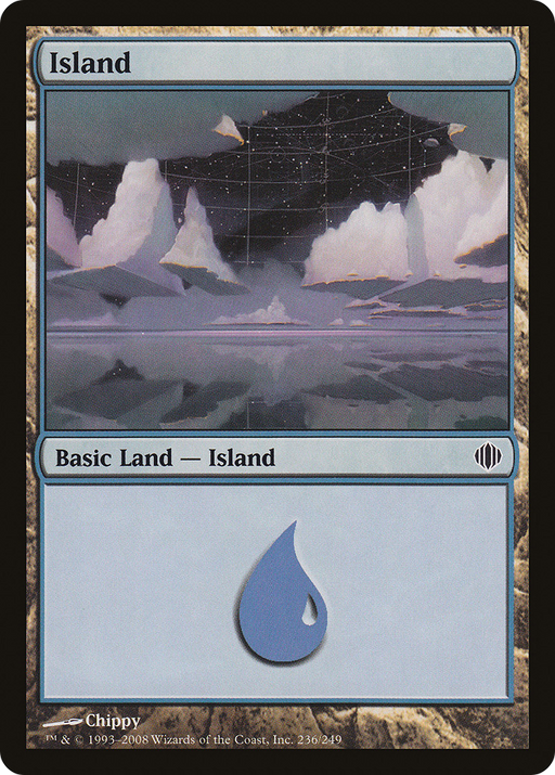 Island (236) (ALA-236) [Shards of Alara] Foil MTG Single Wizards of the Coast