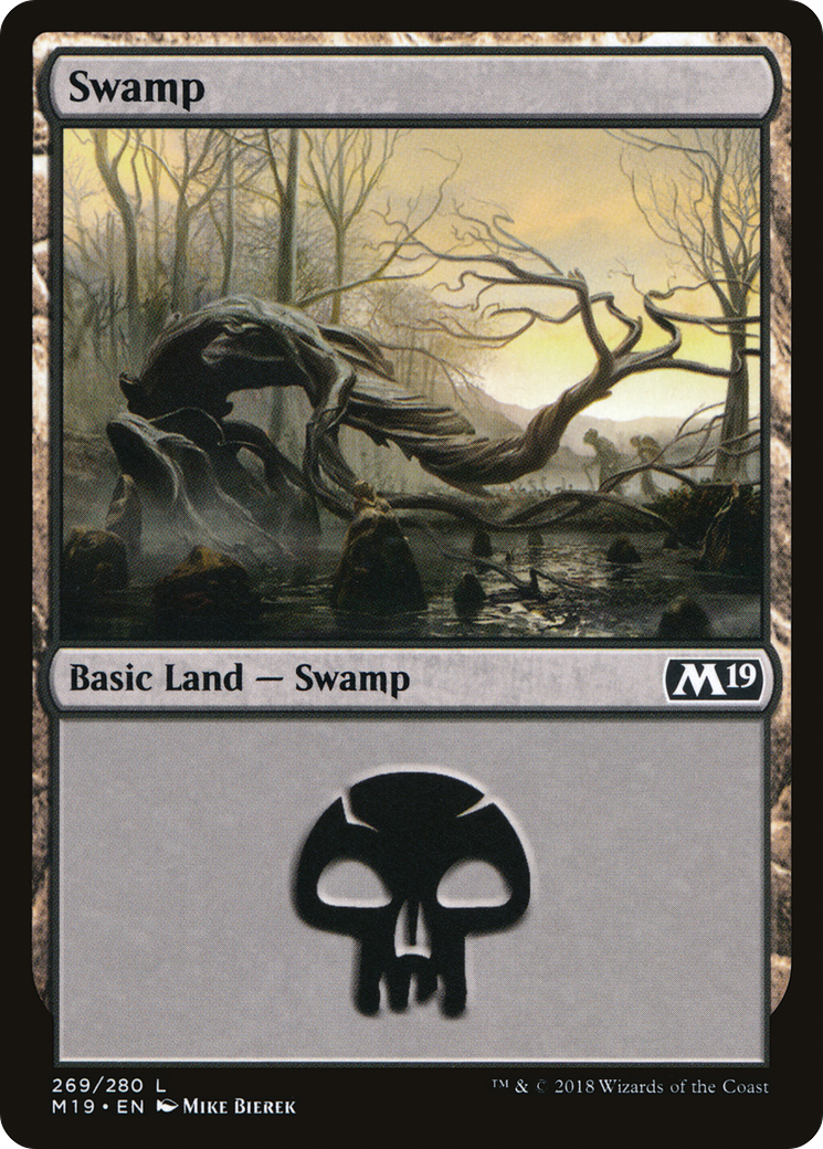 Swamp (M19-269) [Core Set 2019] MTG Single Wizards of the Coast
