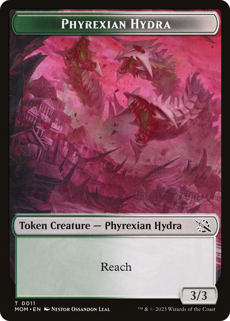 Phyrexian Hydra (TMOM-011) [Tokens] March of the Machine Tokens MTG Single Wizards of the Coast