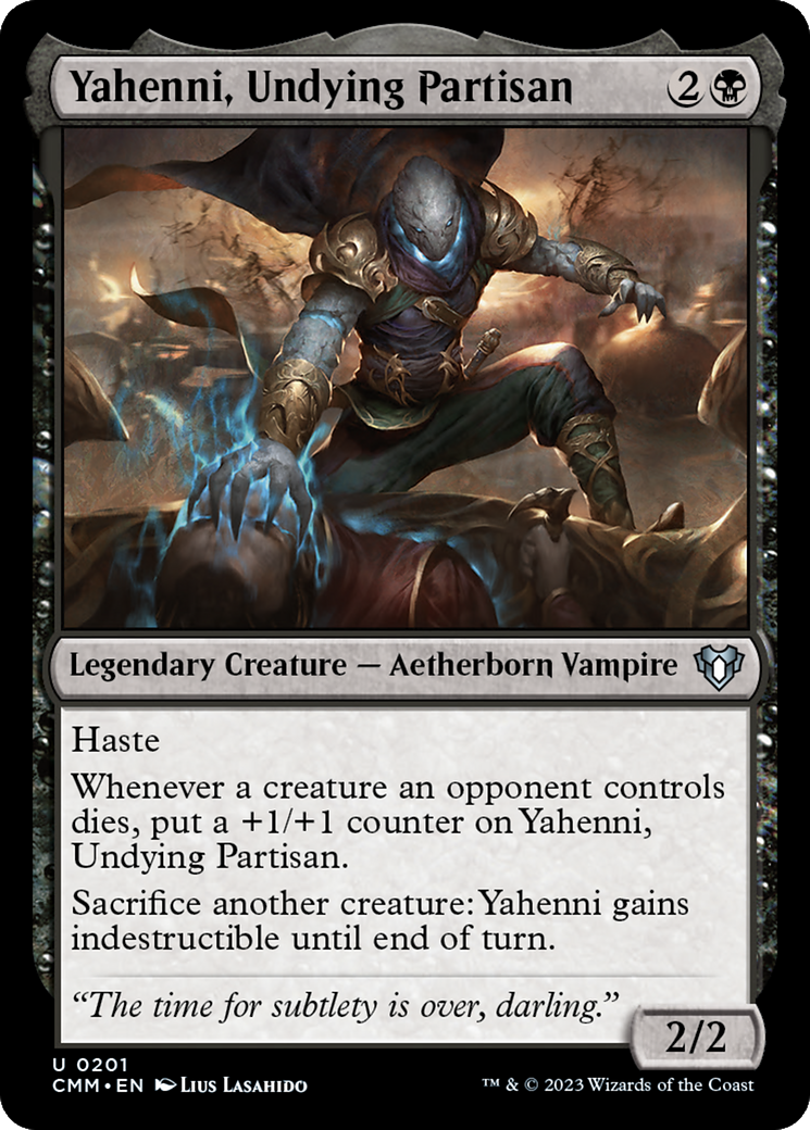 Yahenni, Undying Partisan (CMM-201) [Commander Masters] MTG Single Wizards of the Coast