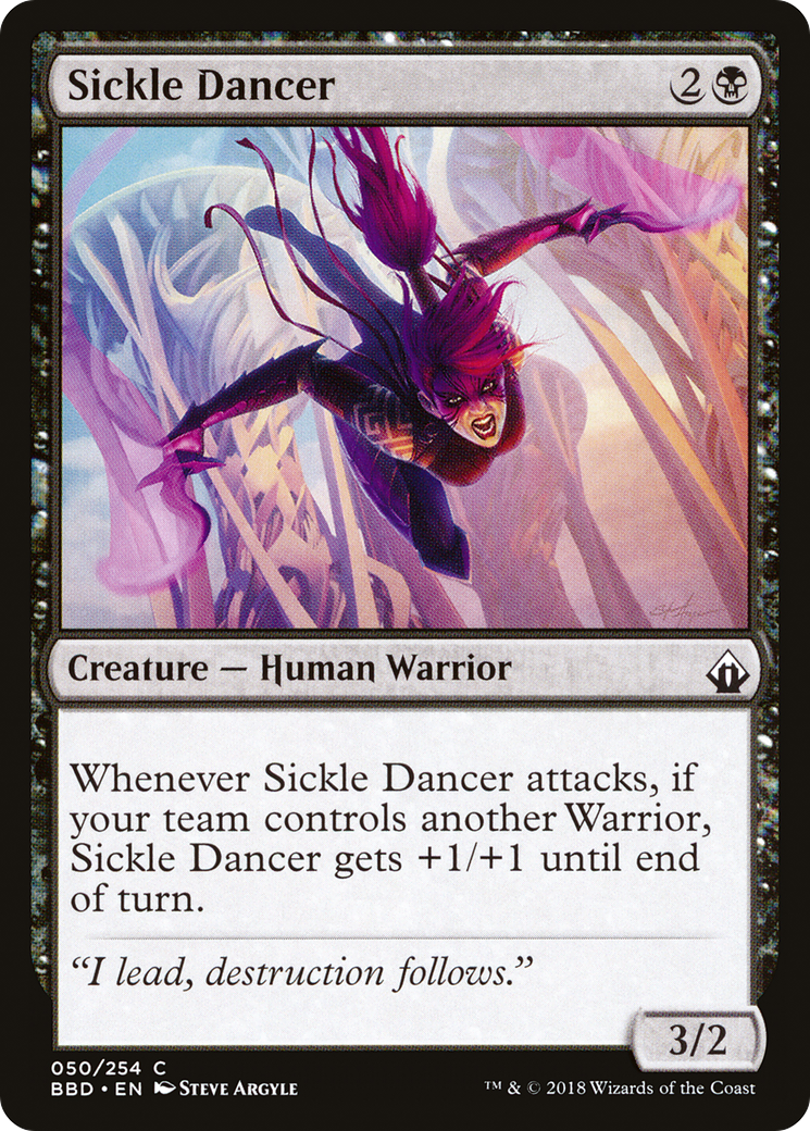 Sickle Dancer [Battlebond] MTG Single Magic: The Gathering