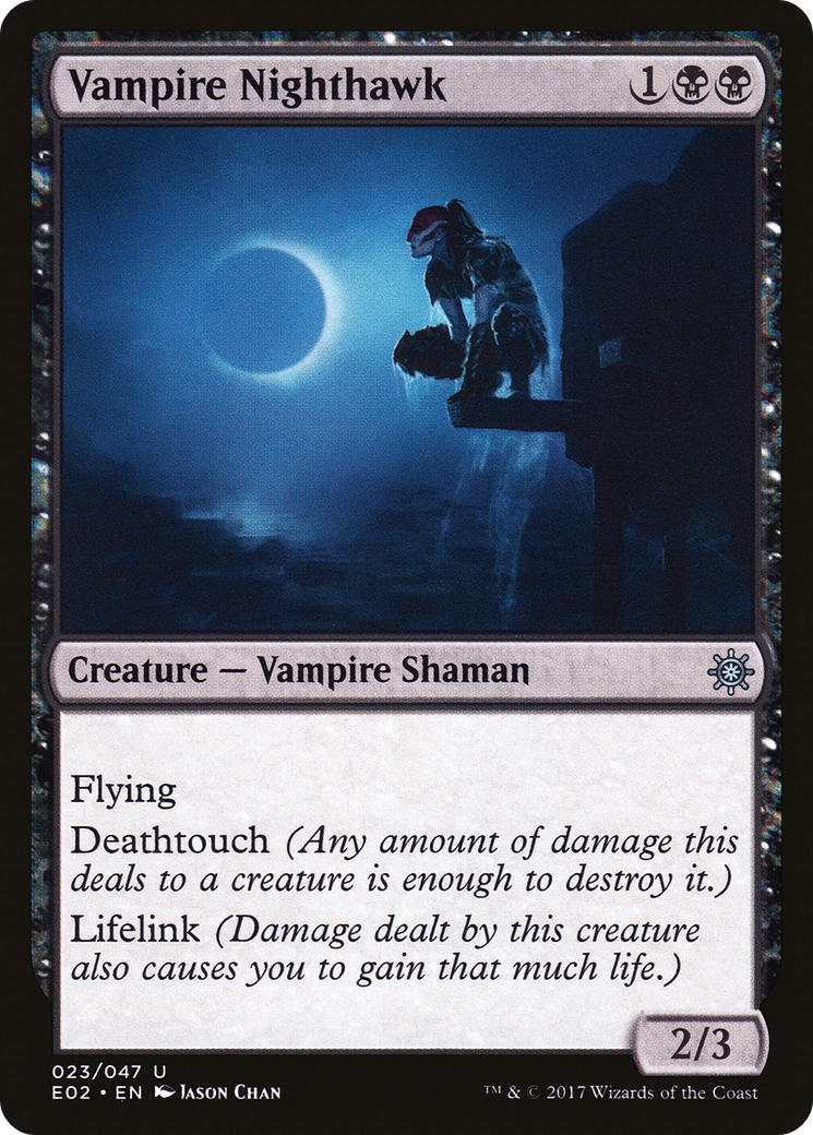 Vampire Nighthawk (E02-023) [Misc] Explorers of Ixalan MTG Single Wizards of the Coast