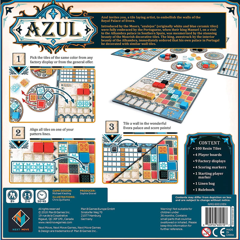 Azul Board Games Plan B Games