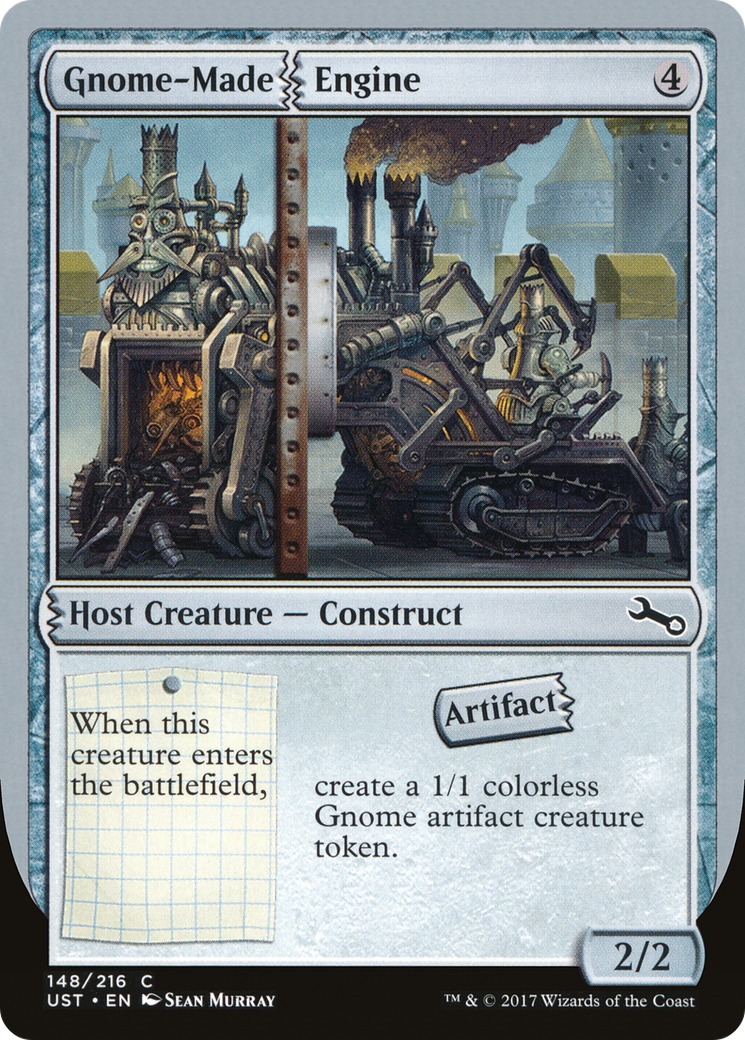 Gnome-Made Engine (UST-148) [Unstable] MTG Single Wizards of the Coast