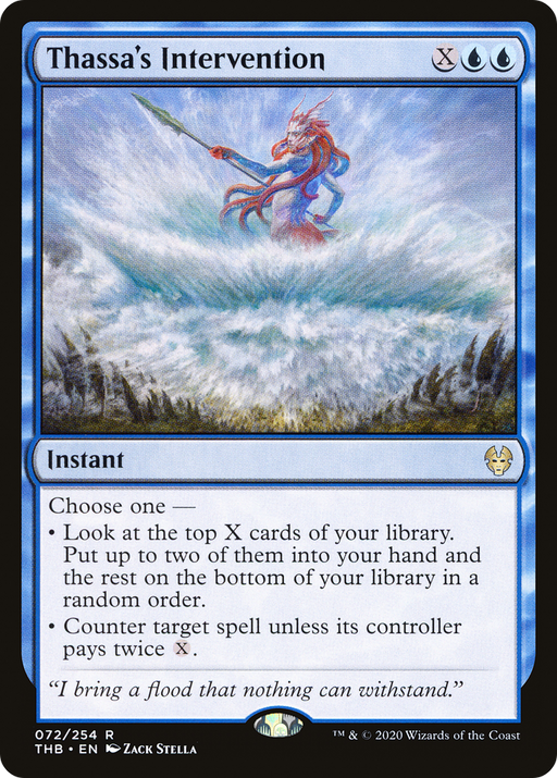 Thassa's Intervention (THB-072) [Theros Beyond Death] MTG Single Wizards of the Coast
