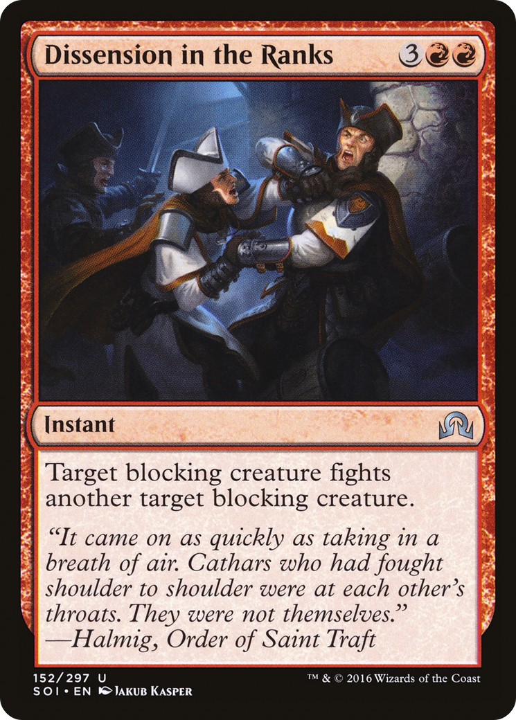 Dissension in the Ranks (SOI-152) [Shadows over Innistrad] MTG Single Wizards of the Coast
