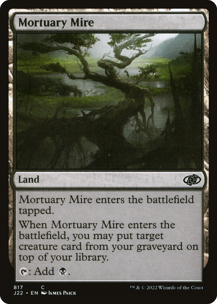Mortuary Mire (J22-817) [Jumpstart 2022] MTG Single Wizards of the Coast