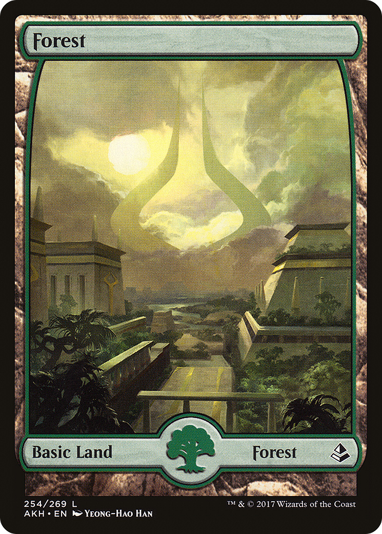 Forest (AKH-254) [Amonkhet] MTG Single Wizards of the Coast