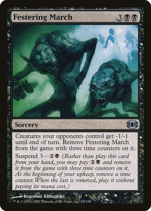 Festering March (FUT-065) [Future Sight] MTG Single Wizards of the Coast