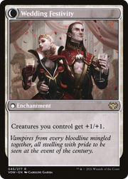 Wedding Announcement (VOW-045) [Innistrad: Crimson Vow] Foil MTG Single Wizards of the Coast