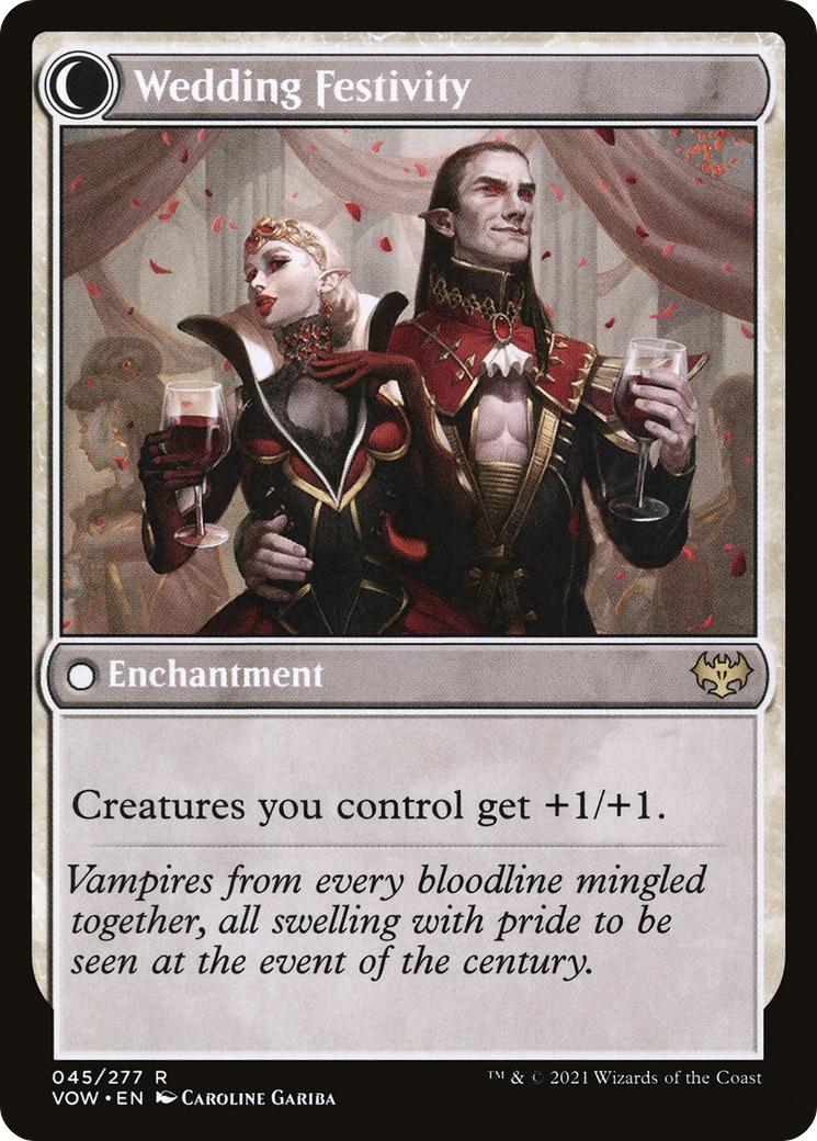 Wedding Announcement (VOW-045) [Innistrad: Crimson Vow] Foil MTG Single Wizards of the Coast