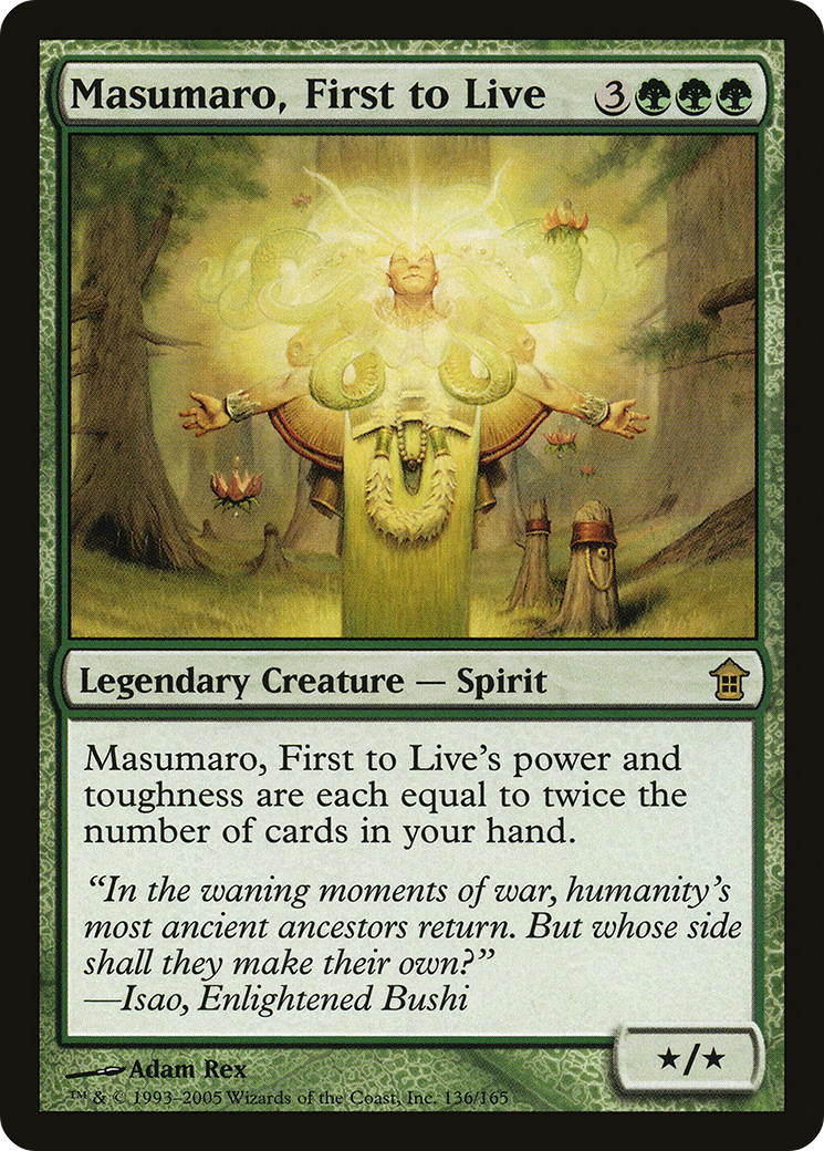 Masumaro, First to Live (SOK-136) [Saviors of Kamigawa] MTG Single Wizards of the Coast