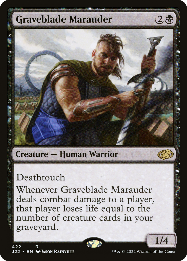 Graveblade Marauder (J22-422) [Jumpstart 2022] MTG Single Wizards of the Coast