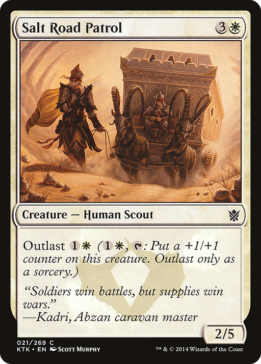 Salt Road Patrol (KTK-021) [Khans of Tarkir] MTG Single Wizards of the Coast