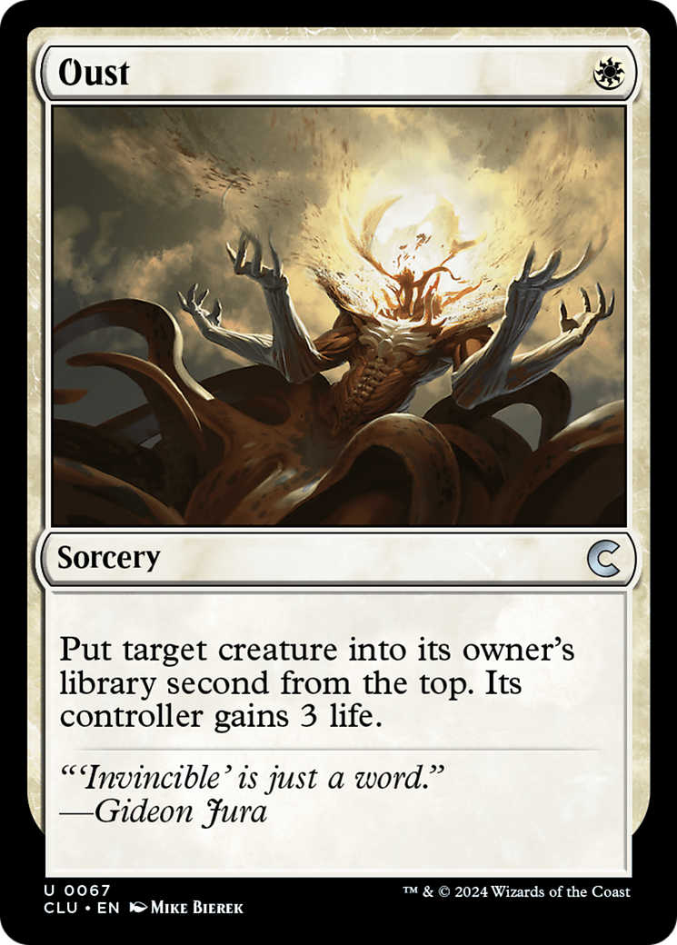 Oust (CLU-067) [Ravnica: Clue Edition] MTG Single Wizards of the Coast