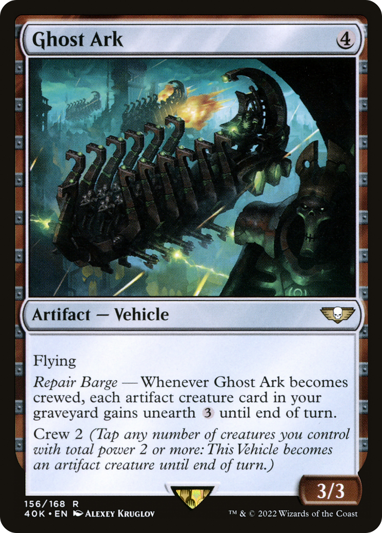 Ghost Ark (40K-156) [Warhammer 40,000 Commander] MTG Single Wizards of the Coast
