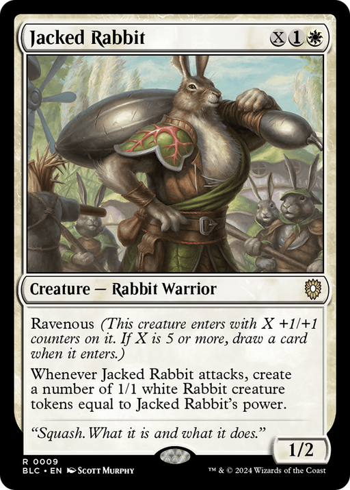 Jacked Rabbit (BLC-009) [Bloomburrow Commander] MTG Single Wizards of the Coast
