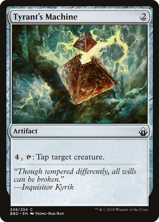 Tyrant's Machine (BBD-248) [Battlebond] MTG Single Wizards of the Coast