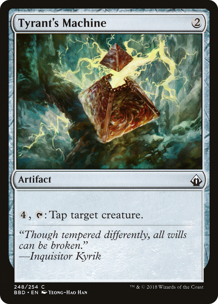 Tyrant's Machine (BBD-248) [Battlebond] Foil MTG Single Wizards of the Coast