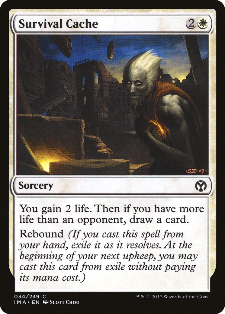 Survival Cache (IMA-034) [Iconic Masters] MTG Single Wizards of the Coast