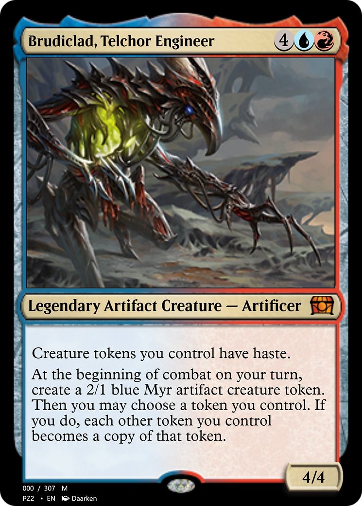 Brudiclad, Telchor Engineer (PZ2-70709) [Digital] Treasure Chest Foil MTG Single Wizards of the Coast