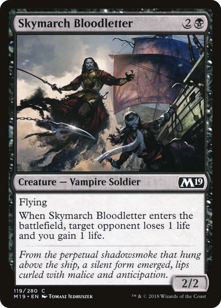 Skymarch Bloodletter (M19-119) [Core Set 2019] MTG Single Wizards of the Coast
