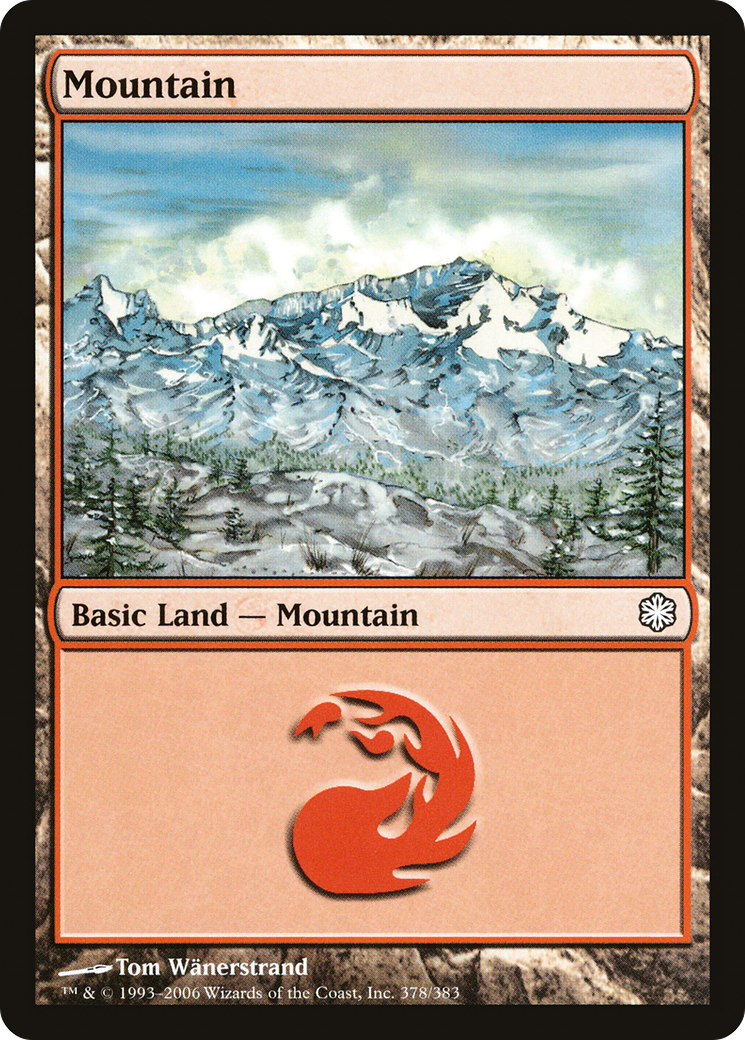 Mountain (CTD-378) [Misc] Coldsnap Theme Decks MTG Single Wizards of the Coast