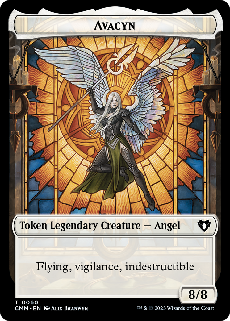 Avacyn (TCMM-060) [Tokens] Commander Masters Tokens Foil MTG Single Wizards of the Coast