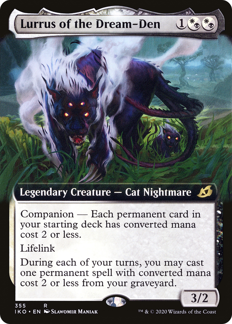 Lurrus of the Dream-Den (IKO-355) [Ikoria: Lair of Behemoths] (Extended Art) Foil MTG Single Wizards of the Coast