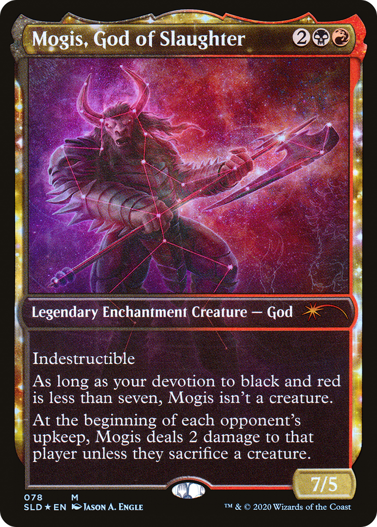 Mogis, God of Slaughter (SLD-078) [Secret Lair] Drop (Showcase) Foil MTG Single Wizards of the Coast