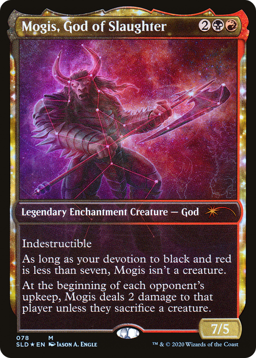 Mogis, God of Slaughter (SLD-078) [Secret Lair] Drop (Showcase) Foil MTG Single Wizards of the Coast