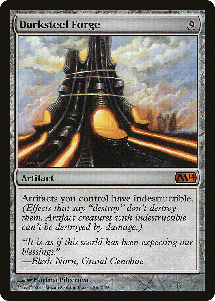 Darksteel Forge (M14-206) [Magic 2014] MTG Single Wizards of the Coast