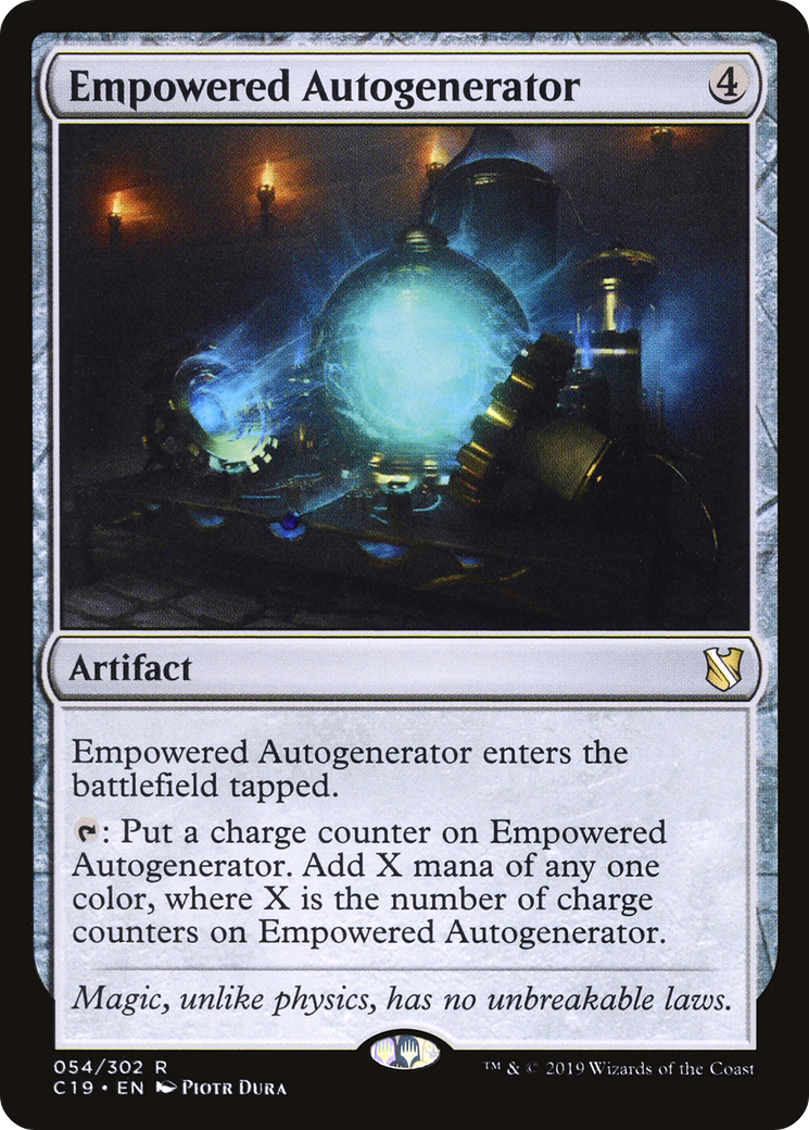 Empowered Autogenerator (C19-054) [Commander 2019] MTG Single Wizards of the Coast