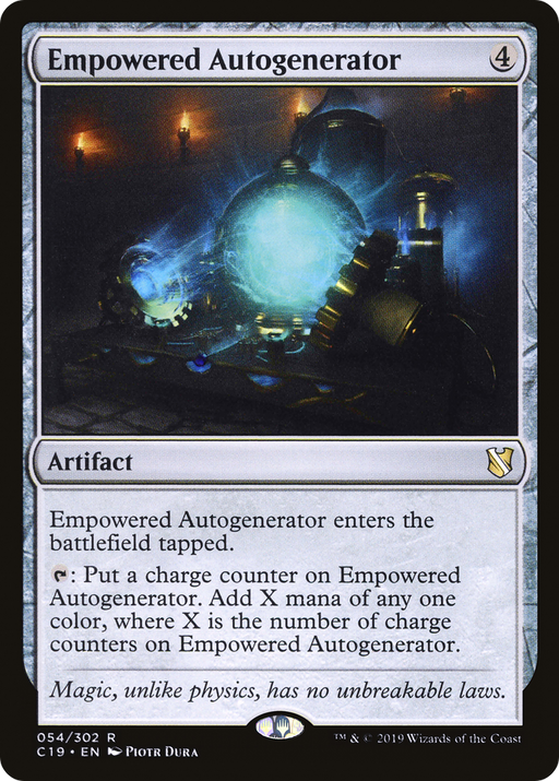 Empowered Autogenerator (C19-054) [Commander 2019] MTG Single Wizards of the Coast