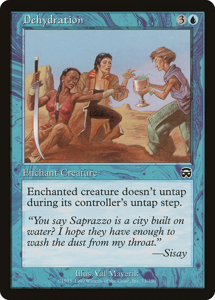 Dehydration (MMQ-073) [Mercadian Masques] Foil MTG Single Wizards of the Coast