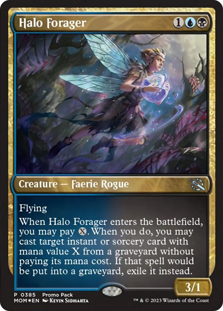 Halo Forager (PPMOM-385) [March of the Machine] MTG Single Wizards of the Coast