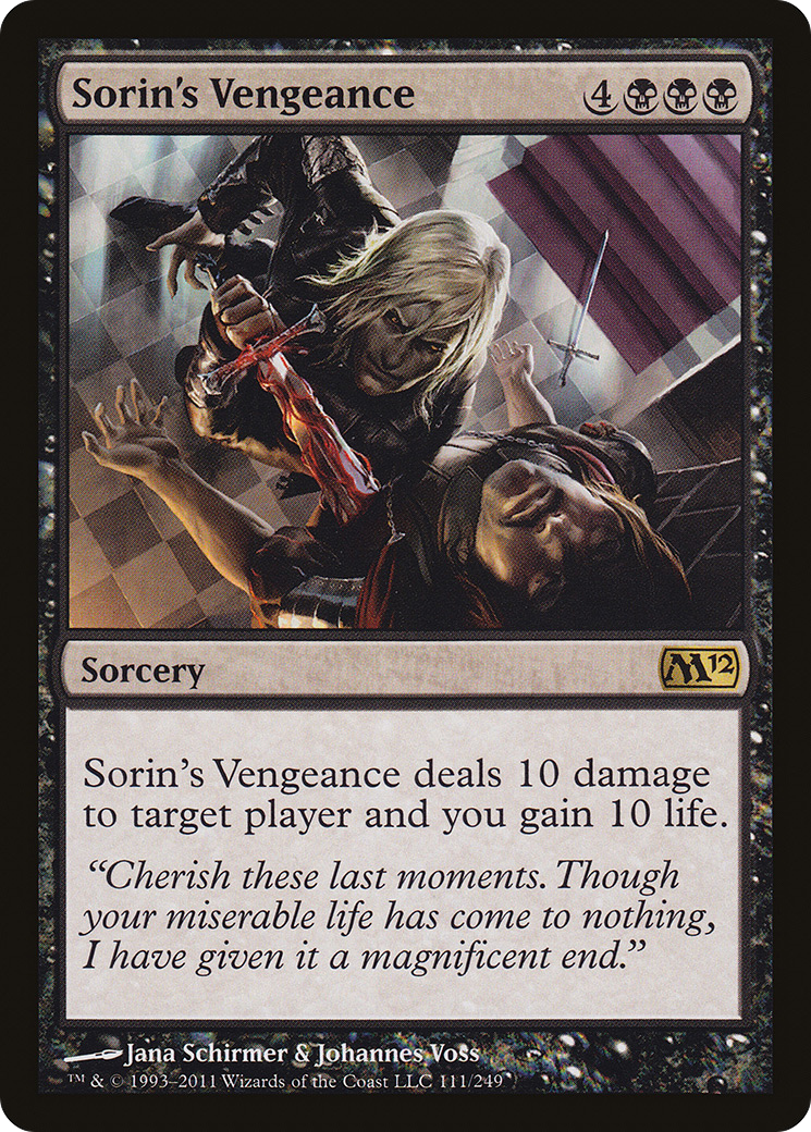 Sorin's Vengeance (M12-111) [Magic 2012] MTG Single Wizards of the Coast
