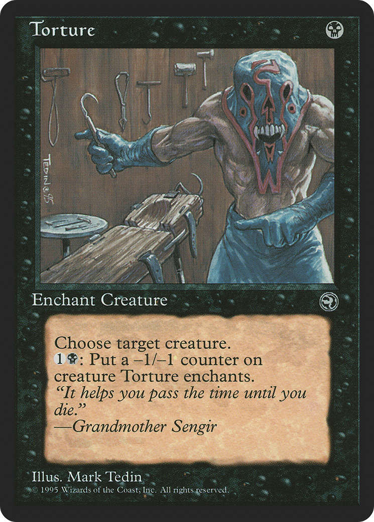 Torture (HML-59A) [Homelands] MTG Single Wizards of the Coast