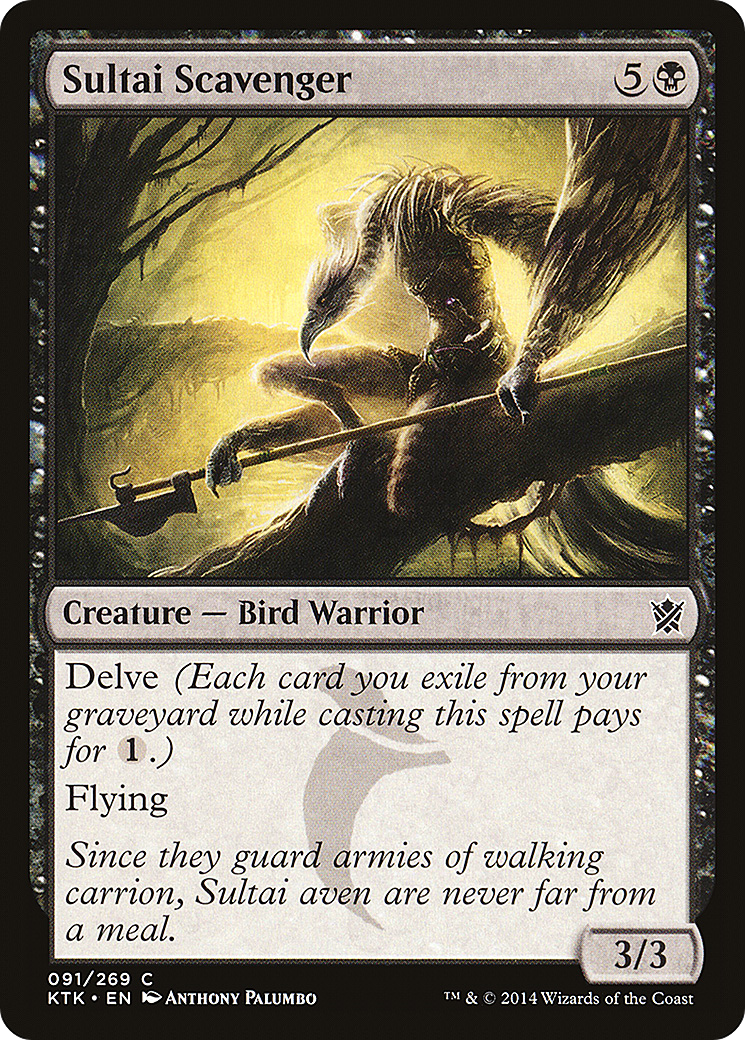 Sultai Scavenger (KTK-091) [Khans of Tarkir] MTG Single Wizards of the Coast