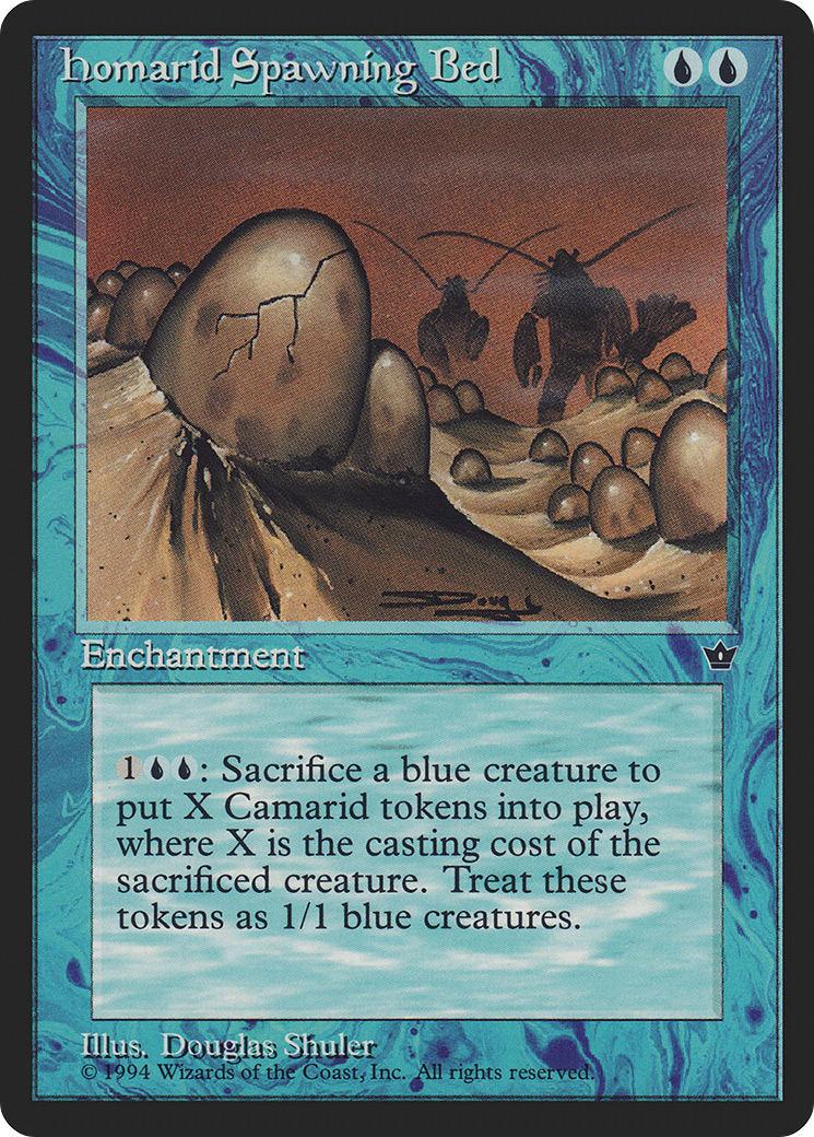 Homarid Spawning Bed [Fallen Empires] MTG Single Magic: The Gathering
