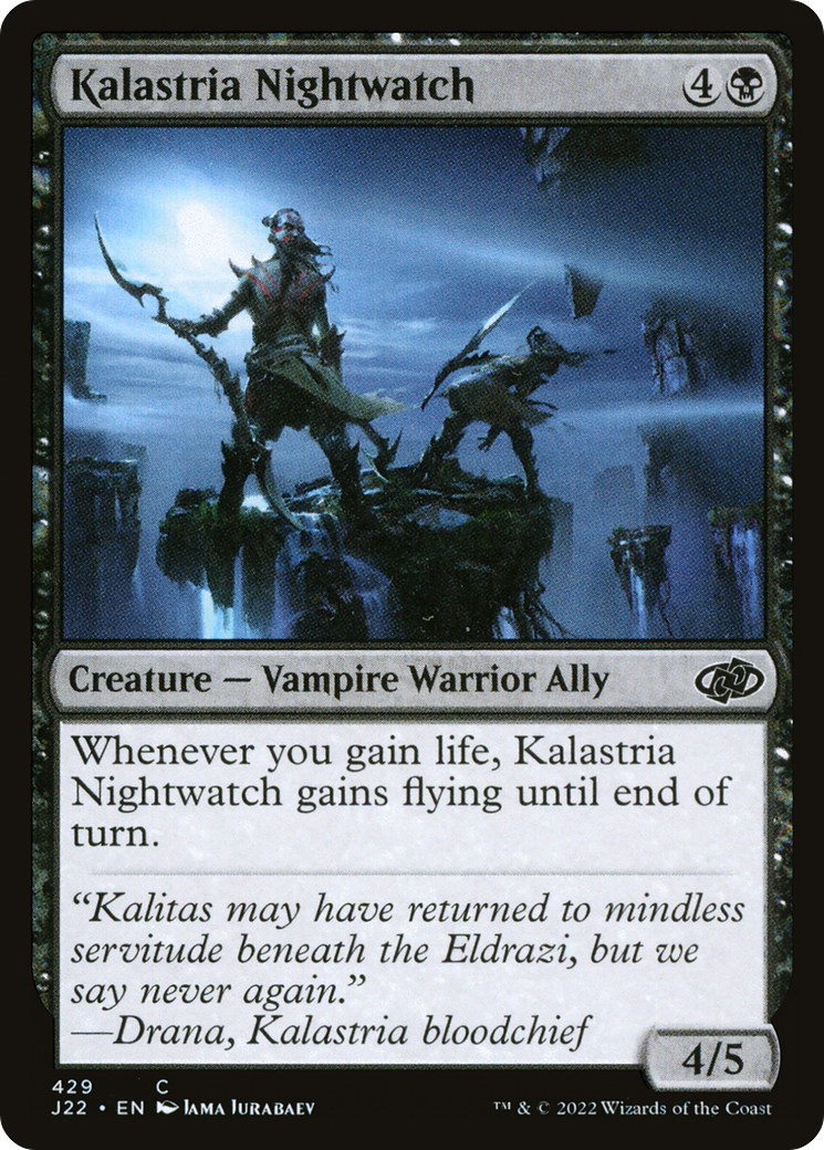 Kalastria Nightwatch (J22-429) [Jumpstart 2022] MTG Single Wizards of the Coast