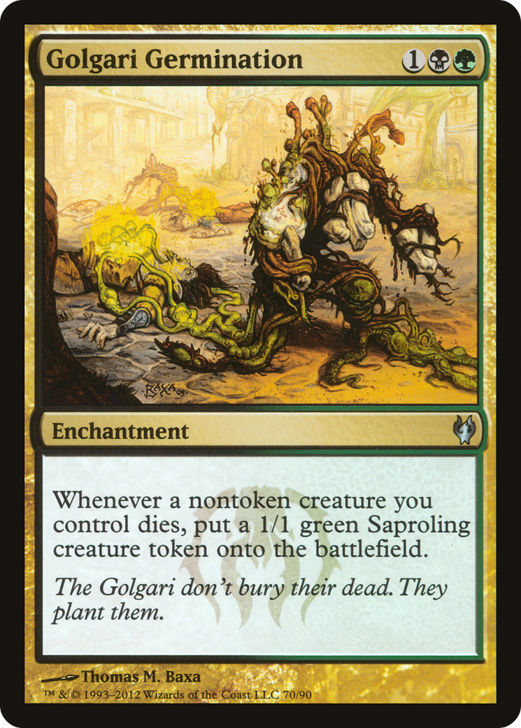 Golgari Germination (DDJ-070) [Misc] Duel Decks: Izzet vs. Golgari MTG Single Wizards of the Coast